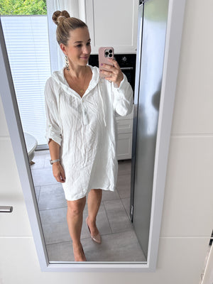 Leona Oversize Pullover aus Musselin