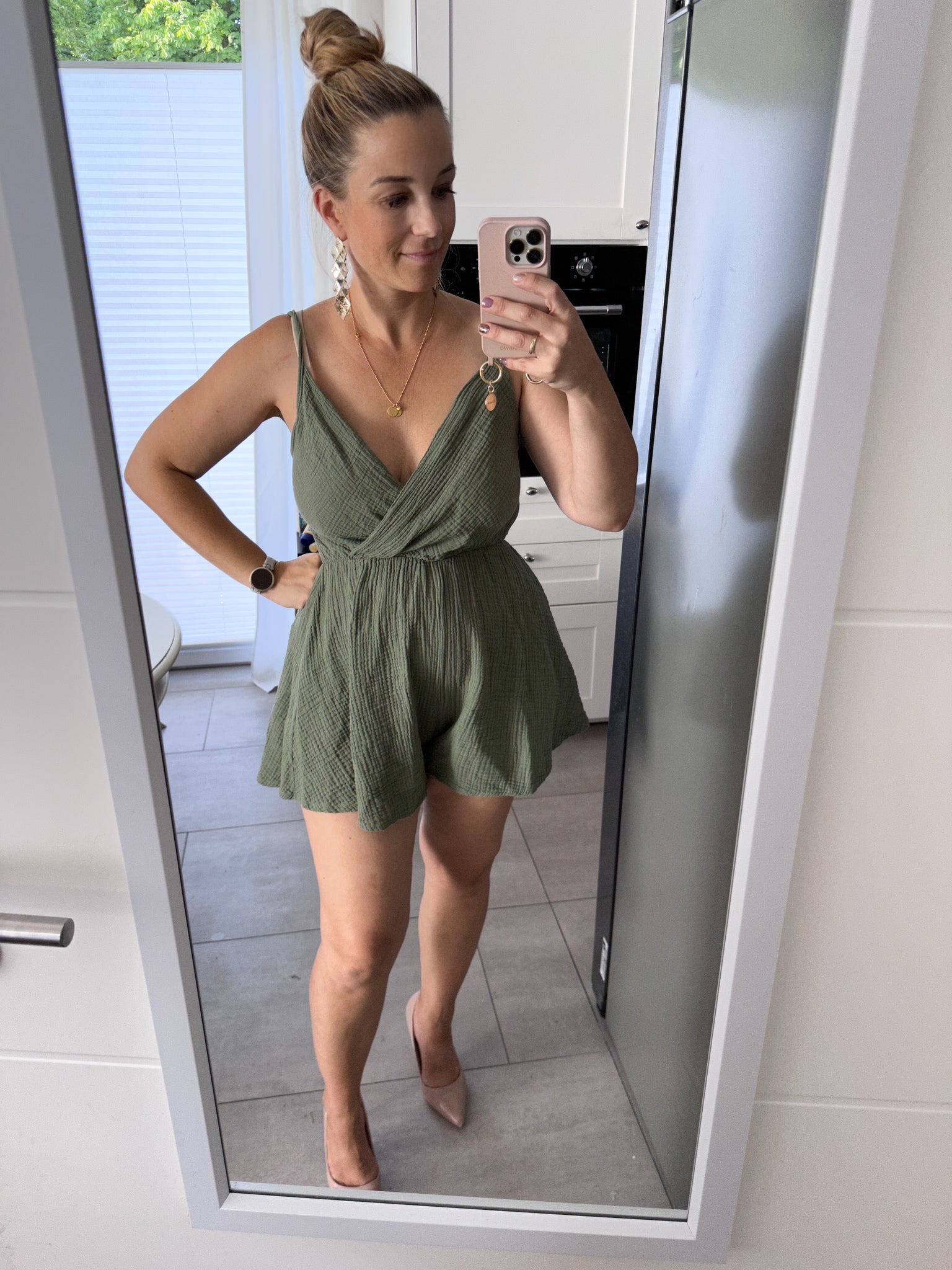 Elisa Jumpsuit mit Spagetti Trägern aus Musselin