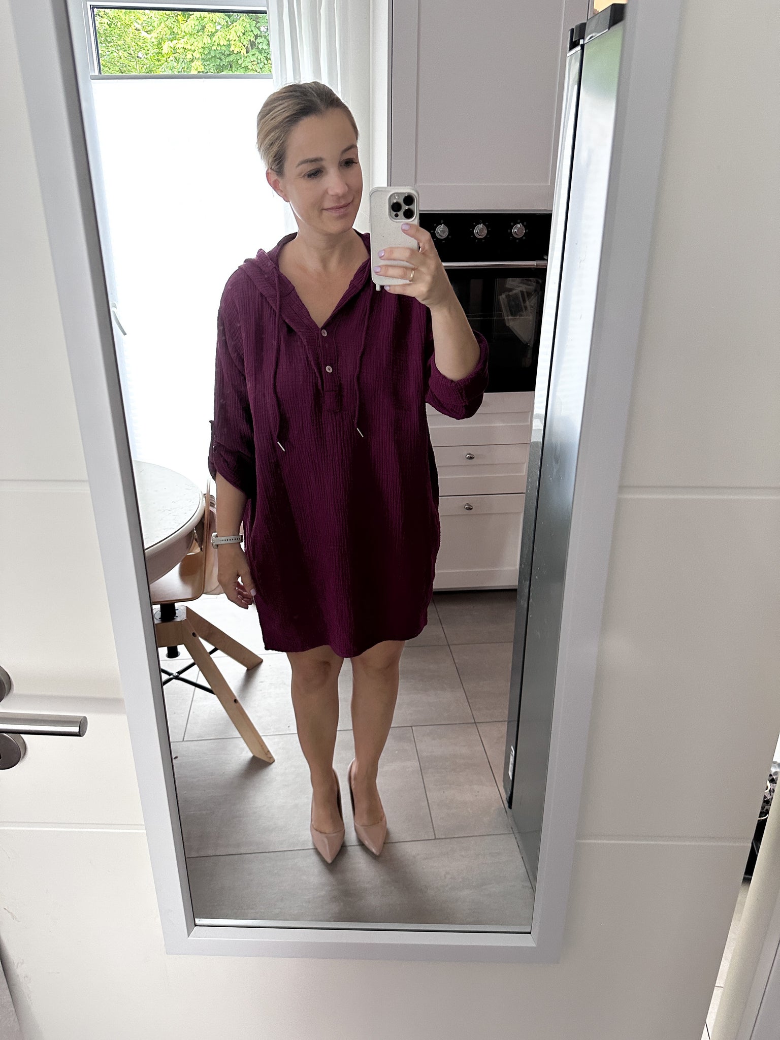 Leona Oversize Pullover aus Musselin