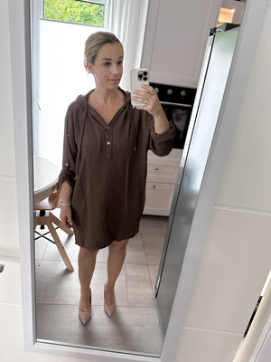 Leona Oversize Pullover aus Musselin