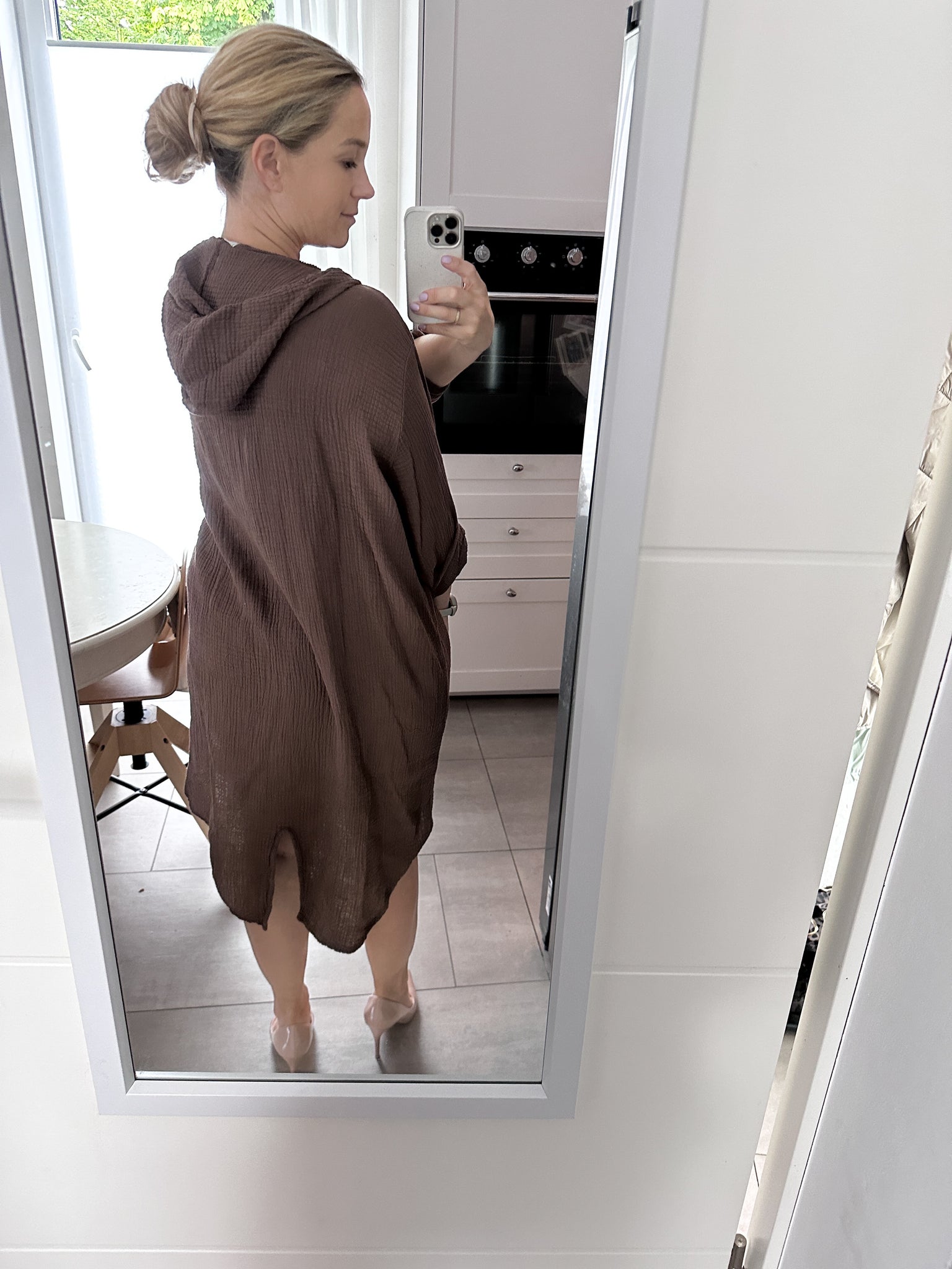 Leona Oversize Pullover aus Musselin